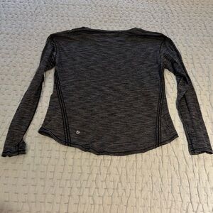 Women's Lululemon long sleeve top- Charcoal